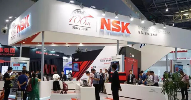 NSK盛裝參展2016中國國際軸承展(圖4)
